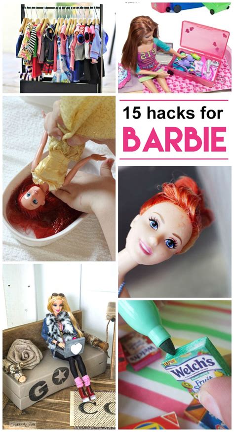 barbie hacks diys kids activities diy barbie furniture diy