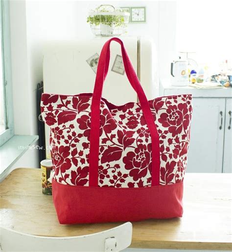 sewing pattern martha market bag  sew