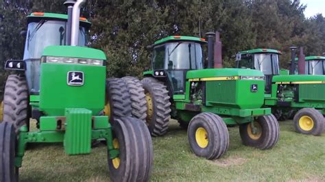John Deere 55 Series Tractor Collection Youtube