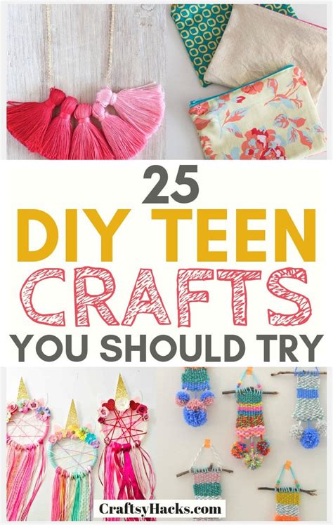 super cute diy crafts  teen girls craftsy hacks