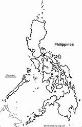 Map Philippines Philippine Outline Coloring Drawing Printable Sketch Filipino Activities Activity Islands Research Island Tattoo Country Enchantedlearning Pages Flag Asia sketch template