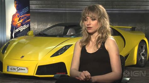 Need For Speed Cast And Director Interviews Youtube