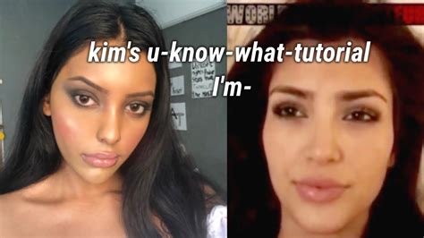 kim k s sex tape makeup tutorial lmfao i m done youtube