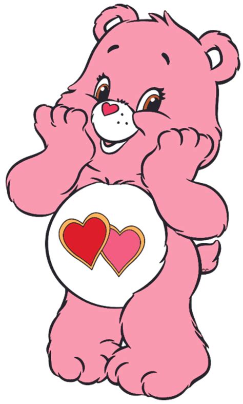 love  lots bear care bear cartoon customized wall decal custom vinyl