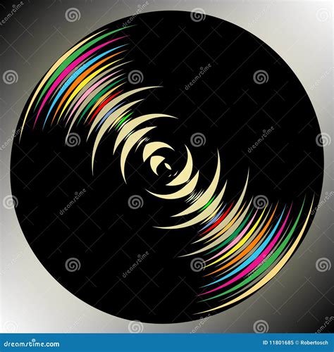 dark circle background stock vector illustration  isolated