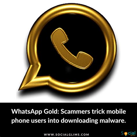 Whatsapp Gold Scammers Trick Mobile Phone Users Into Downloading