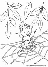 Spider Miss Coloring Pages Printable sketch template