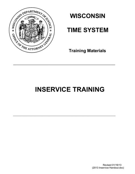 inservice training