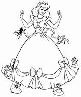 Cinderella Princess Princesse Mice Cinderela Ausmalbilder Colorir Desenhos Coloriage204 Princesas Prinzessin Fasching Inspirant Barbie Coloringhome Cendrillon Ausdrucken Bacheca sketch template