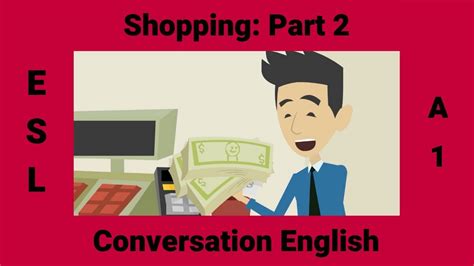 shopping english vocabulary  phrases youtube