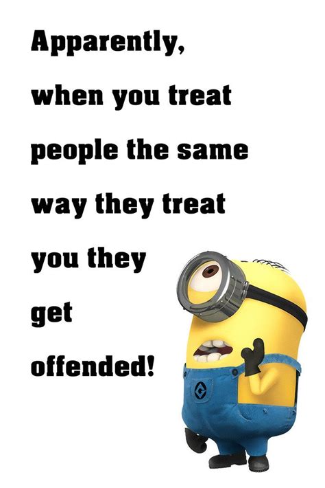 Minion Quotes Get Offended Funny Motivational Poster My