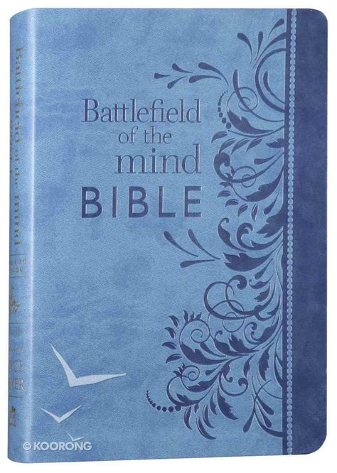 Amplified Battlefield Of The Mind Bible Blue By Joyce Meyer Koorong