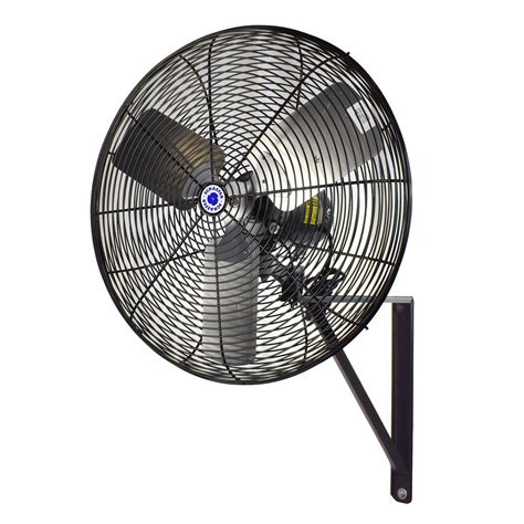 oscillating fan industrial commercial cooling wall mounted black  speed   ebay