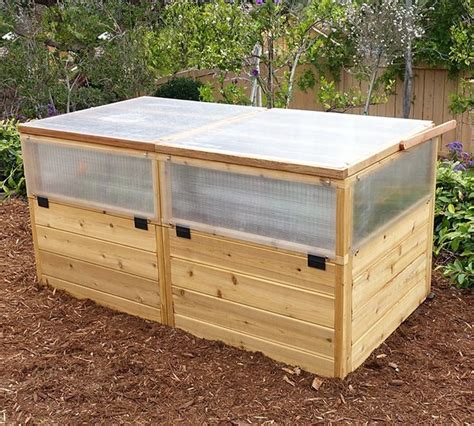 raised garden bed mini greenhouse kit   garden beds