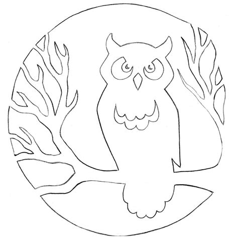 owl pumpkin pattern  jadewik  deviantart