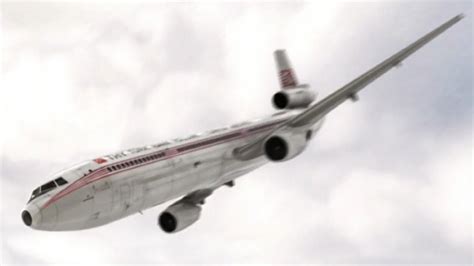 turkish airlines flight  crash animation youtube