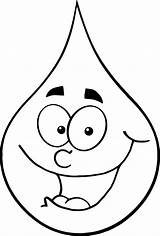 Water Drop Clipart Agua Colouring Cartoon Pages Pingo Cliparts Happy Drops Outlined Stock Illustration Vector Clipground Clip Depositphotos Computer Designs sketch template