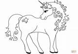 Printable Coloring Unicorn Pages Unico Getcolorings Color sketch template