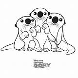 Otter Otters Dory Ausmalbilder Dorie Books Findet Nemo Unto Q4 sketch template