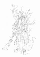 Edouard Guiton Character Concept Wrath Kings sketch template