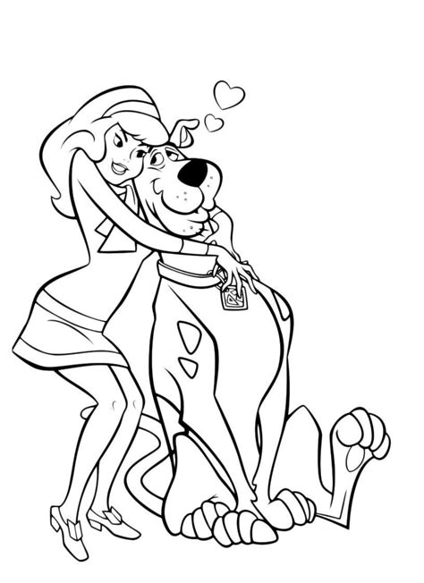 Kleurplaat Scooby Doo Coloring Pages Porn Sex Picture 6360 The Best