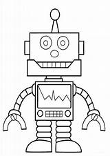 Robot Coloring Pages Tulamama Print Kids Back Easy Often Handle Even Come Many Little Over Click sketch template