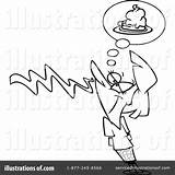 Illustration Cravings Clipart Royalty Ron Leishman Rf Toonaday Stock Sample sketch template