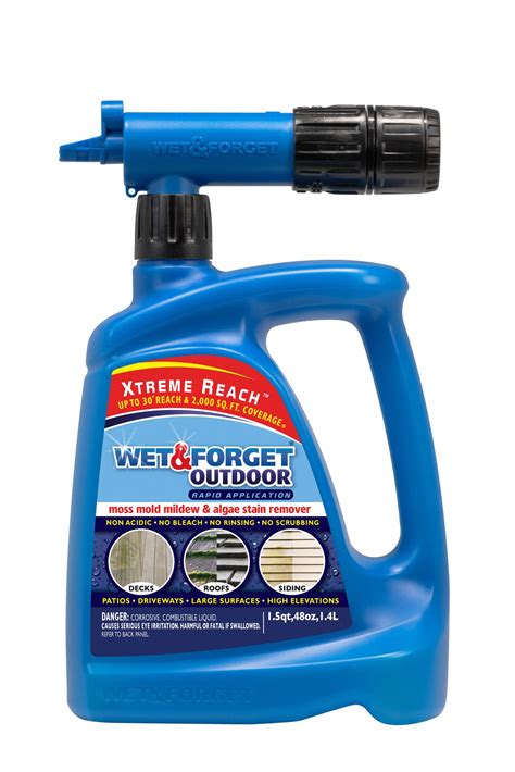 wet  forget  oz hose  spray bottle liquid  ea cz grainger