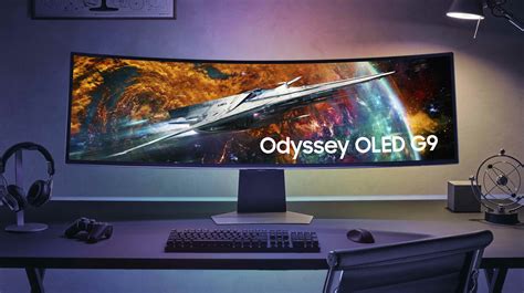 odyssey oled   samsungs  dqhd monitor    aspect