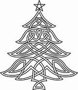 Christmas Tree Celtic Drawing Patterns Pages Embroidery Designs Coloring Quilt Simple Pagan Unique Knots Symbols Knot Wiccan Printable Zentangle Lace sketch template