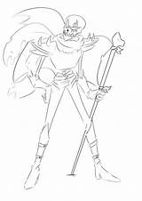 Sans Underfell Papyrus Undertale Lineart Coloring Pages Sketch Template sketch template