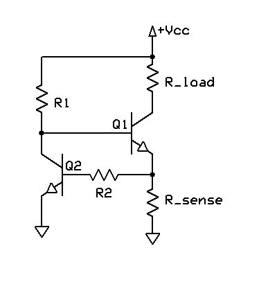 power supply voltage  current limiting circuit electrical engineering stack exchange