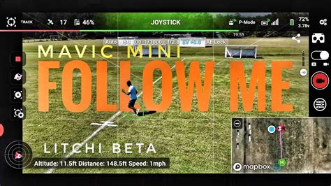 dji mavic mini follow  mode active track  orbit  litchi app