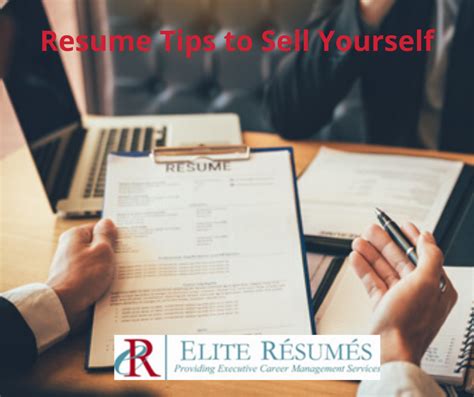 resume tips  sell  executive resume writing service