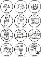 Jesse Tree Ornaments Coloring Symbols Pages Paper Printable Christmas Advent Catholic Meanings Ornament Print Activities Contact Printablee Template Unique Jesus sketch template