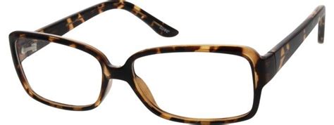 Tortoiseshell Rectangle Glasses 286625 Zenni Optical Eyeglasses In