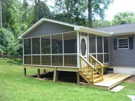 enclosed deck ideas  mobile homes  jacoby