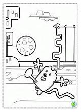 Coloring Wow Wubbzy Dinokids Pages Book sketch template