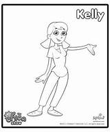 Chica Show Coloring Pages Kelly Color Kids Sproutonline Printable Sketches sketch template