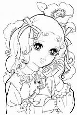 Coloring Pages Book Princess Vintage Manga Japanese Mia Books Color Mama Cute Picasa Web Albums Uploaded User Drawings sketch template