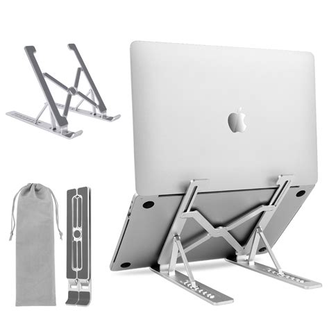 laptop stand adjustable aluminum computer stand pc stand tablet stand mount ergonomic