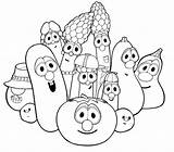 Coloring Pages Veggie Tales Veggietales Petunia Birthday Party Christmas Clip Colouring Vegetable Printable Choose Board Color Getdrawings Drawing Print Miracle sketch template