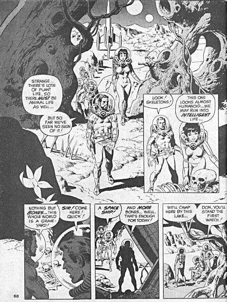 wally wood always making sure that you could see every line of his