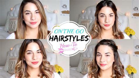 hairstyles quick  easy youtube