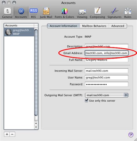 apple mail    send  message    email address    tech