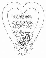 Coloring Mom Pages Drawing Super Heart Dad Cute Printable Mother Sheets Color Randy Orton Say Adults Goose Print Getcolorings Getdrawings sketch template