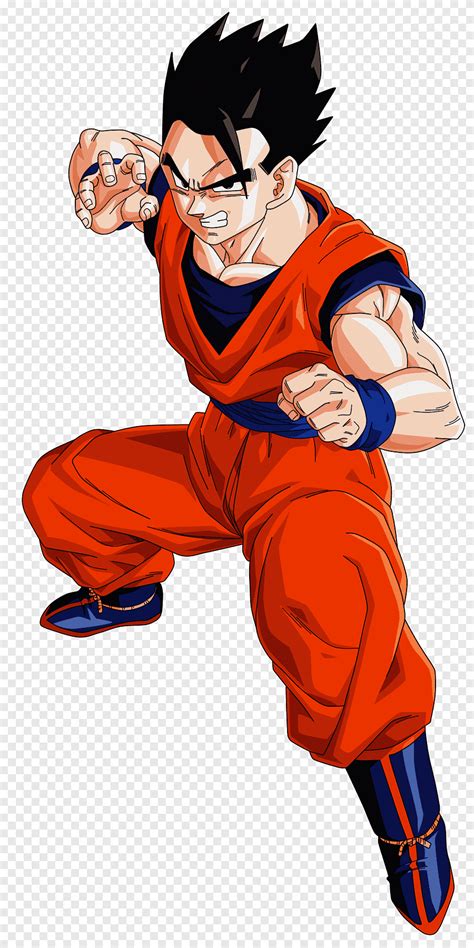 mystic gohan render extraction dragon ball z son gohan illustration