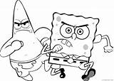 Coloring4free Squarepants Spongebob Coloring Pages Patrick Related Posts sketch template