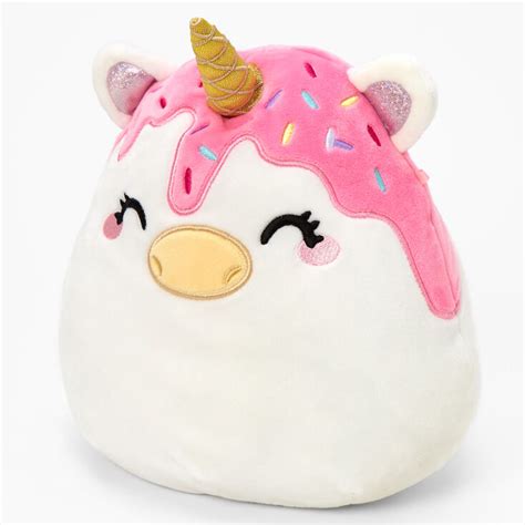 squishmallows  claires exclusive melty unicorn plush toy claires