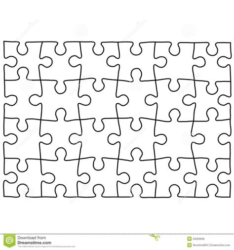 jigsaw puzzle design template  puzzle templates